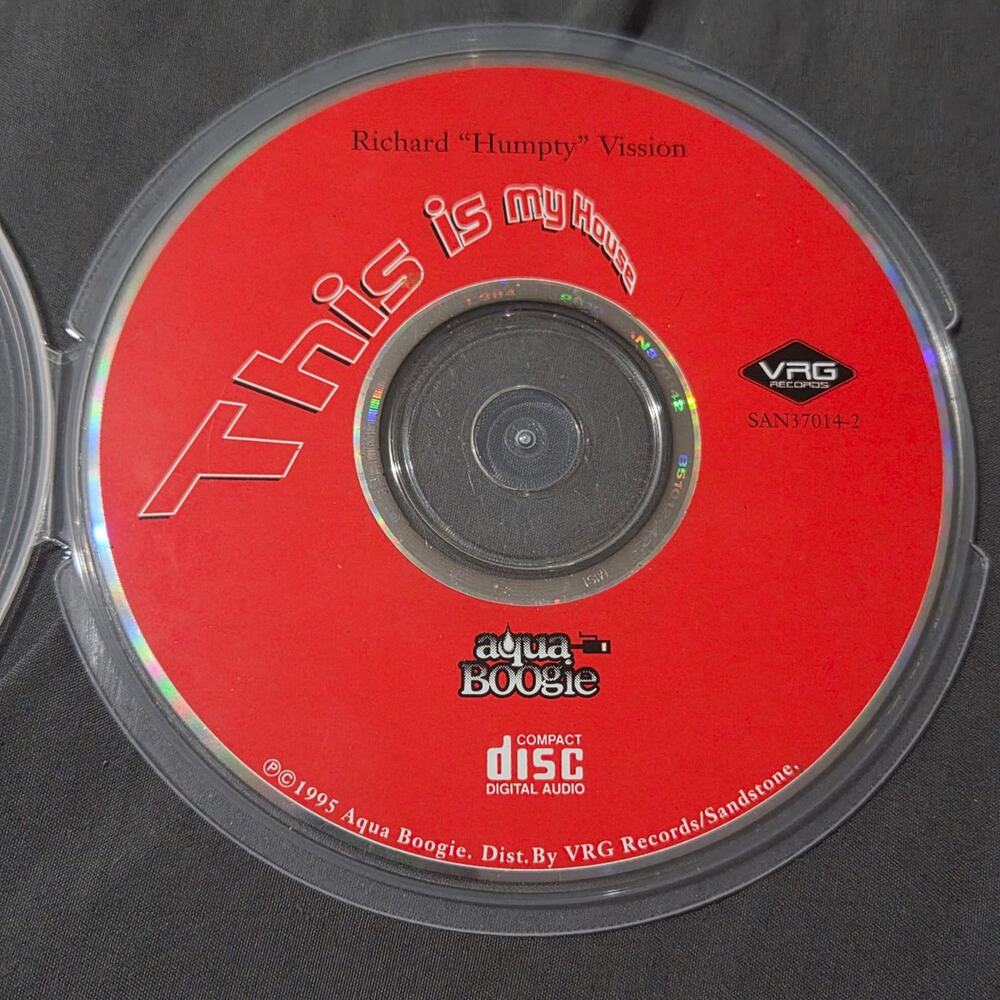 Vtg 1995 Richard Humpty Vission This Is My House CD Techno House Rave Power 106